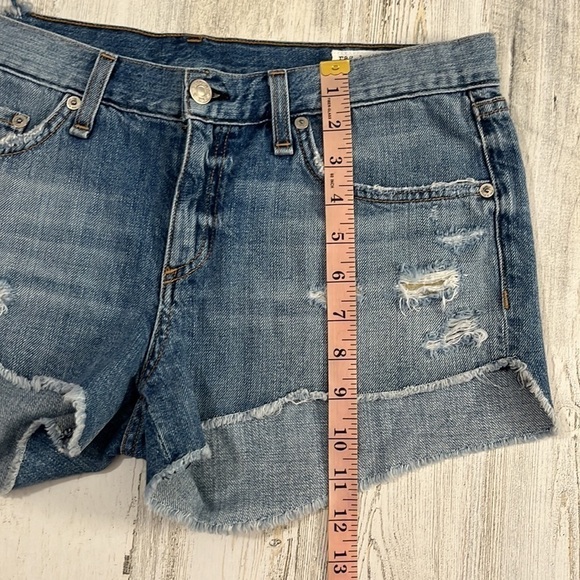 Rag & Bone super distressed shorts size 27 - Picture 14 of 14